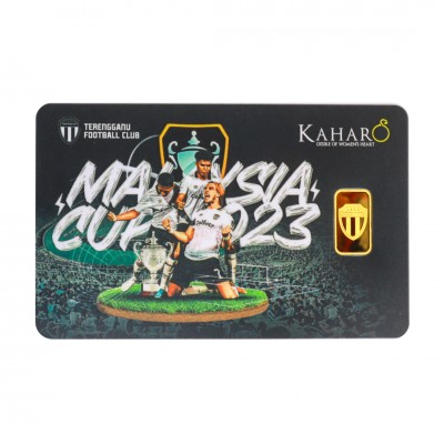 TERENGGANU FC x KAHARO Collection 2023 | 999.9 Goldbar (1.0g)